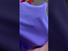 Feuchtigkeitsdämpfendes elastisches Stricken 40D elastisches 81% Nylon 19% Spandex wasserdichtes Gewebe Yogabekleidung