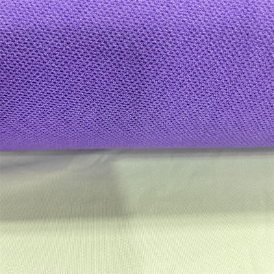 High quality waterproof 100% polyester elastic single-side knitted fabric