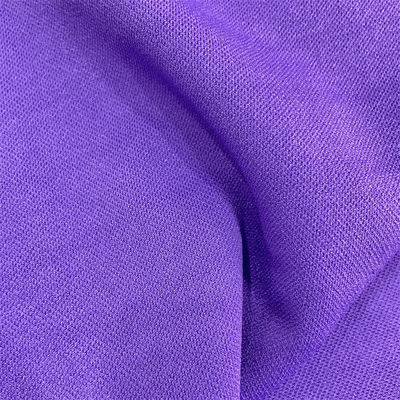 High quality waterproof 100% polyester elastic single-side knitted fabric