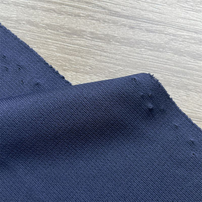 Customer Designs Elastic Weft 140GSM 75D 100% Polyester Waffle Fabric for Sportswear