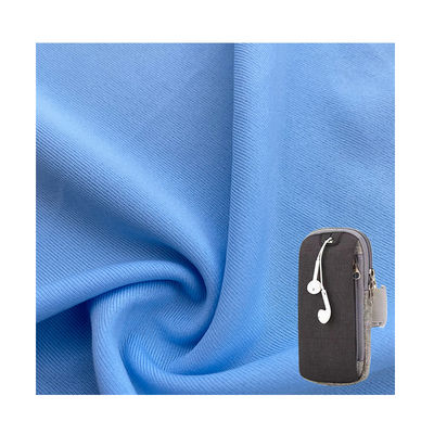 75D Tricot Yarn Dyed Jersey Polyester Fabric Lightweight For Arm Bag