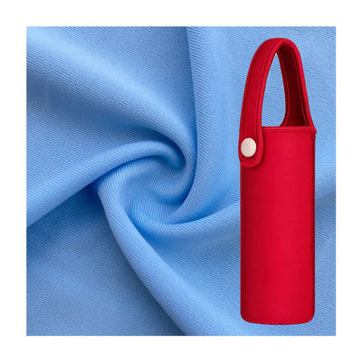Knitted Single Jersey Fabric 75D 80-90gsm For Water Cup Set