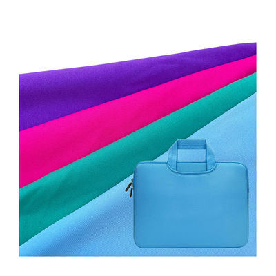 Tricot Knitted Polyester Elastic Fabric 75D For Notebook Computer Bags