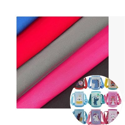 100% Polyester Knitted Fabric Yarn Dyed Water Repellent 80-90gsm For Bags