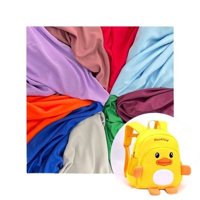 4 Way Stretch Polyester Jersey Fabric Tricot Knitted Yarn Dyed 75D Waterproof
