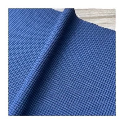 100% Polyester Waffle Weft Knitted Jersey Fabric Suppliers for Casual Sportswear