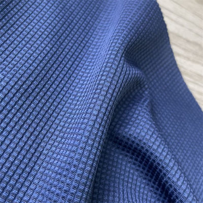 100% Polyester Waffle Weft Knitted Jersey Fabric Suppliers for Casual Sportswear