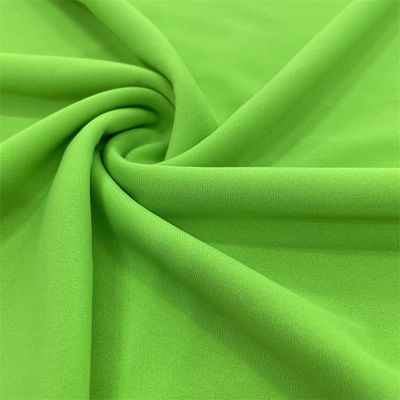 Tricot Knitted 100% Polyester Fabric Water Repellent For Sportswear