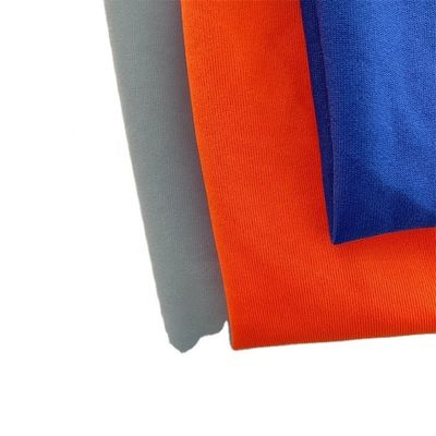 Waterproof 100% polyester knitted elastic sportswear tricot single jersey polyester fabric
