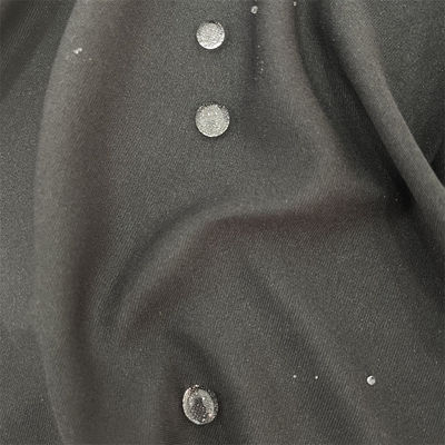 Waterproof 100% polyester knitted elastic sportswear tricot single jersey polyester fabric