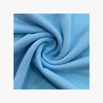 Waterproof Moisture Wicking Polyester Tricot Knitted Elastic Soccer Fabric Style Twill Pattern Yarn Dyed