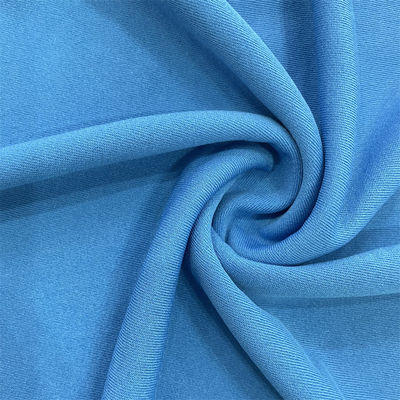 Waterproof Moisture Wicking Polyester Tricot Knitted Elastic Soccer Fabric Style Twill Pattern Yarn Dyed