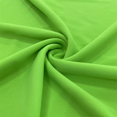 Super poly 4 way stretch shoe fabric material tricot knitted 100% polyester fabric