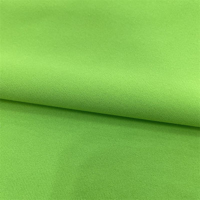 Super poly 4 way stretch shoe fabric material tricot knitted 100% polyester fabric