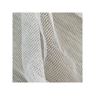 Green Polyester Woven Mesh Fabric 50D Yarn Count For Shoes And Bags