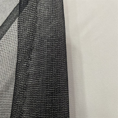 Green Polyester Woven Mesh Fabric 50D Yarn Count For Shoes And Bags