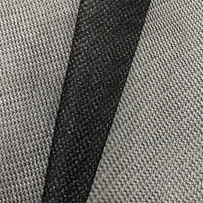 Green Polyester Woven Mesh Fabric 50D Yarn Count For Shoes And Bags