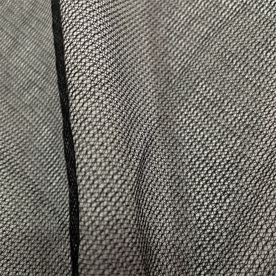 Micro Polyester Mesh Fabric Hard Tulle Net Abrasion Resistant For Lining Knitted