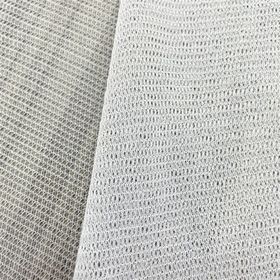 Jersey Polyester Tulle Mesh Fabric Mosquito Net Grey Width 142-155cm