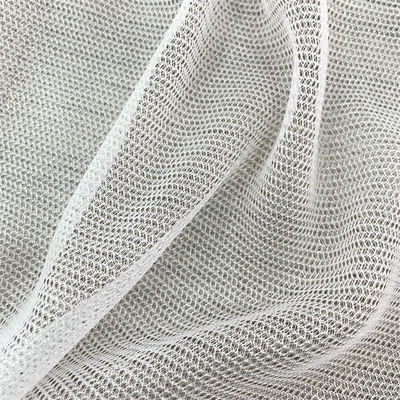 Shoe Polyester Mesh Fabric Knitted Woven 142-155cm Width Grey In Khaki