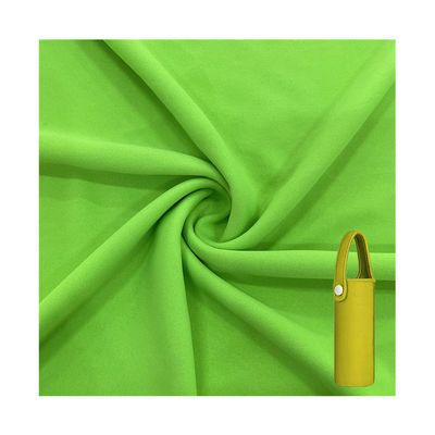 75D Solid Color 100%Polyester Elastane Tricot Single Jersey Fabric Waterproof