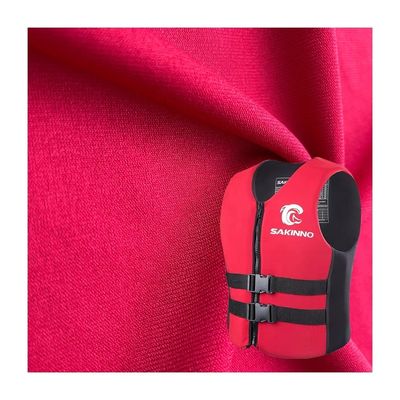 Life Jacket Fabric Soft Comfortable Moisture Wicking 100% Super Polyester Custom Made