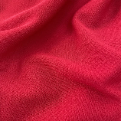 T-Shirts Polyester Knitted Fabric Single Side Moisture Wicking 4 Way Elastic