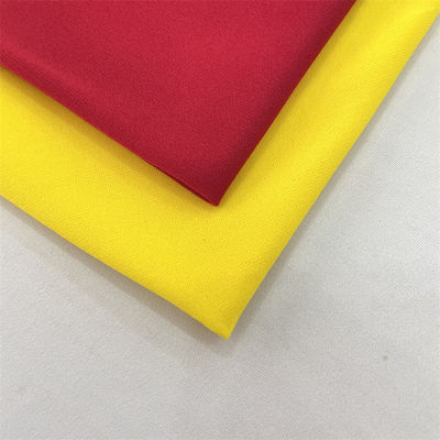 Warp Mothproof 100% Polyester Single Jersey Flame Retardant Fabric for Soccer Fabrics