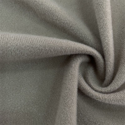100% Polyester Tricot Knitted Loop Velvet Fabric Customized For Lining