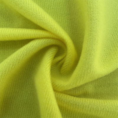 100% Polyester Tricot Knitted Loop Velvet Fabric Customized For Lining