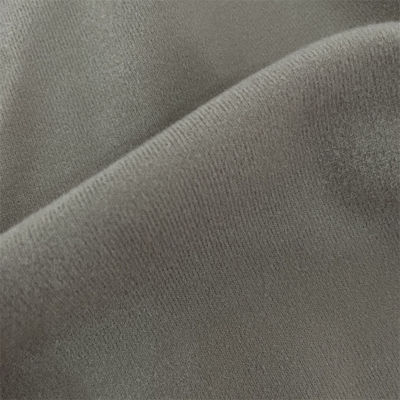 100% Polyester Tricot Knitted Loop Velvet Fabric Customized For Lining