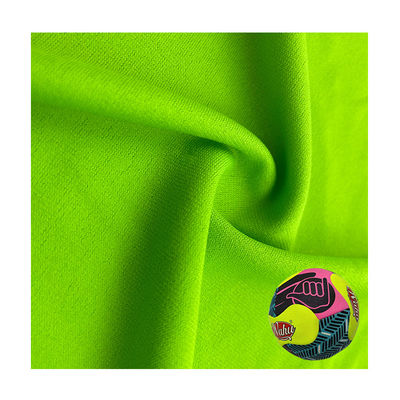Single Jersey Elastic Tricot Polyester Knitted Fabric With Soft Hand Feeling