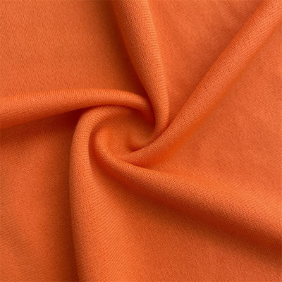 Single Jersey Elastic Tricot Polyester Knitted Fabric With Soft Hand Feeling