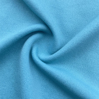 Single Jersey Elastic Tricot Polyester Knitted Fabric With Soft Hand Feeling