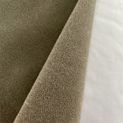 100% Polyester Velvet Fabric For Sofa Lightweight And Customizable