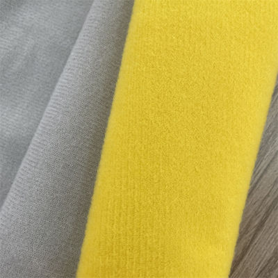 100% Polyester Knitted Sticky Velvet Fabric For Sofa Toys