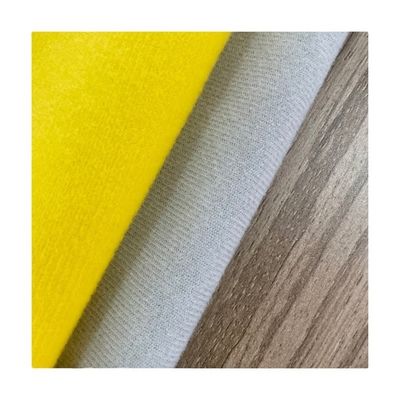 Super Soft Velvet Toy Sofa Loop Fabric For Industry Plain Dyed