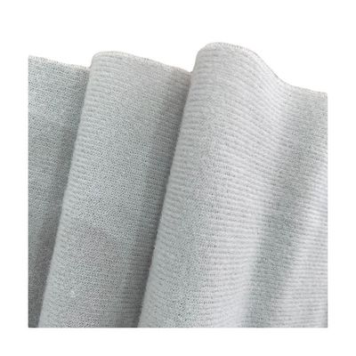 Polyester Tricot Loop Velvet Fabric Brushed Lining With 105-180gsm Weight