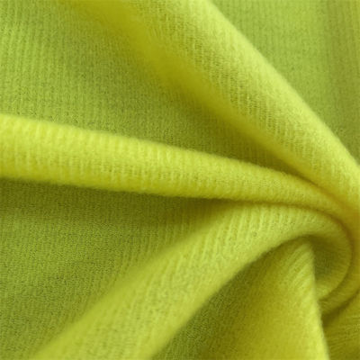Polyester Tricot Loop Velvet Fabric Brushed Lining With 105-180gsm Weight