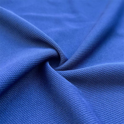Customized Color Knitted Pique Fabric For Breathable POLO Shirts And T-Shirts