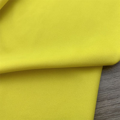 Customized Color Knitted Pique Fabric For Breathable POLO Shirts And T-Shirts