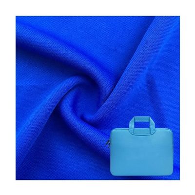 Color Fastness 3.5-4.0 Grade 100% Polyester Double Sided Knitted Fabric For Bags And Shoes