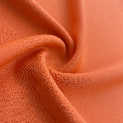 Color Fastness 3.5-4.0 Grade 100% Polyester Double Sided Knitted Fabric For Bags And Shoes