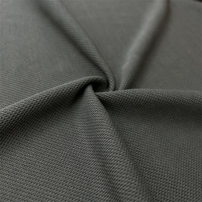 Garment Clothing 100% Polyester Pique Fabric For Breathable POLO Shirts And T-Shirts