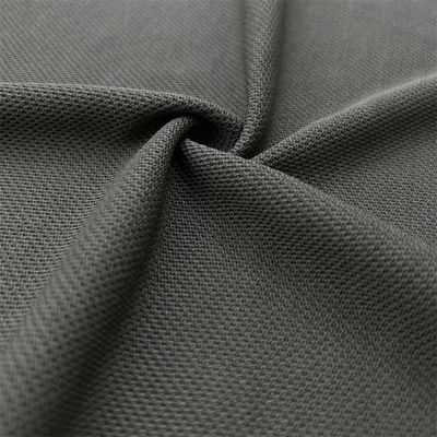 TWILL Style Polyester Double Knit Jersey Fabric For Polo Shirt