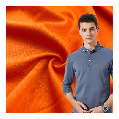 200gsm Pique Knitted Fabric For Breathable And Comfortable Polo Shirts