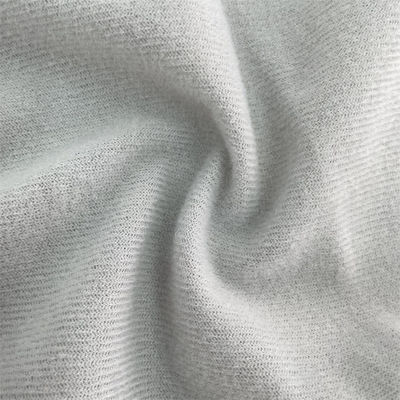 100% Polyester Soft Knitted Velvet Fabric Customized With Plain Dyed Pattern