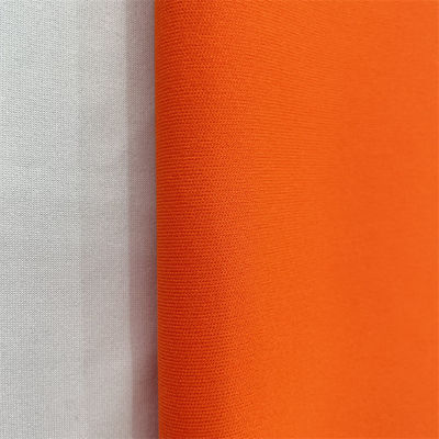 Double Face Fabric Color Fastness 3.5-4.0 Grade Polyester Double Knit Fabric For Garments