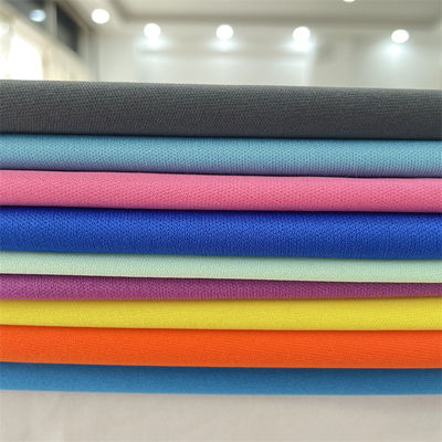 Moisture Wicking Tricot Jersey Knit Fabric 100% Polyester Perfect For Outdoor Sports