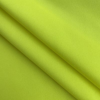 Polyester Stripe Twill Double Sided Fabric Knitted 75D Solid Color For Laptop Bag